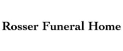 to 12 p. . Rosser funeral home
